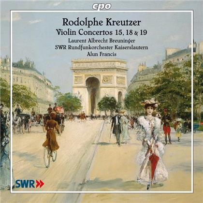 Laurent Albrecht Breuninger & Rodolphe Kreutzer - Konzert Ur Violine Nr15, Nr18,