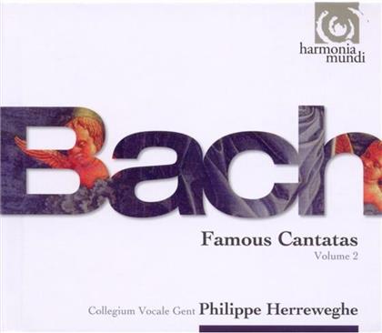Herreweghe / York / Sampson / Danz & Johann Sebastian Bach (1685-1750) - Famous Cantatas Vol. 2 (3 CD)