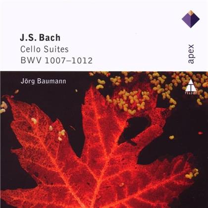 Jörg Baumann & Johann Sebastian Bach (1685-1750) - Cello Suites (2 CDs)