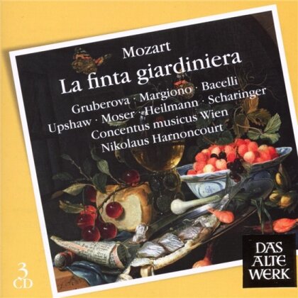 Wolfgang Amadeus Mozart (1756-1791), Nikolaus Harnoncourt & Concentus Musicus Wien - La Finta Giardiniera (3 CDs)
