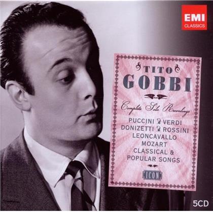 Tito Gobbi & --- - Icon - Tito Gobbi (5 CDs)