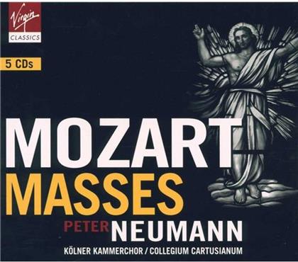 Peter Neumann & Wolfgang Amadeus Mozart (1756-1791) - Messen/Requiem (5 CDs)