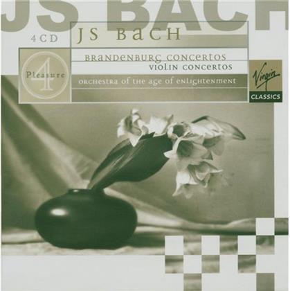 Orchestra of the Age of Enlightment & Johann Sebastian Bach (1685-1750) - Brandenburgische Konzerte (4 CD)