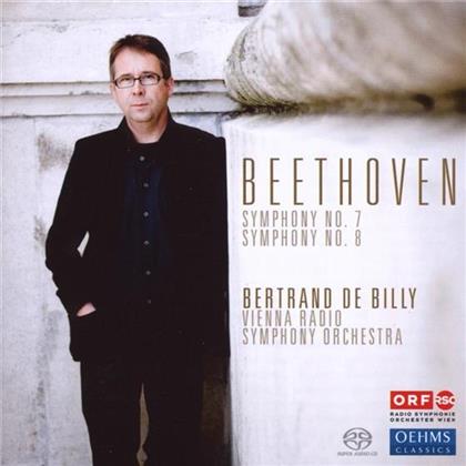 Billy Bertrand De / Rso Wien & Ludwig van Beethoven (1770-1827) - Sinf.7 & 8 (SACD)