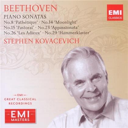 Stephen Kovacevich & Ludwig van Beethoven (1770-1827) - Popular Piano Sonatas (2 CD)