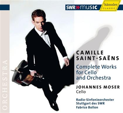 Moser Johannes / Rso Stuttgart Des Swr & Camille Saint-Saëns (1835-1921) - Sämtliche Werke Für Cello Und Orchester