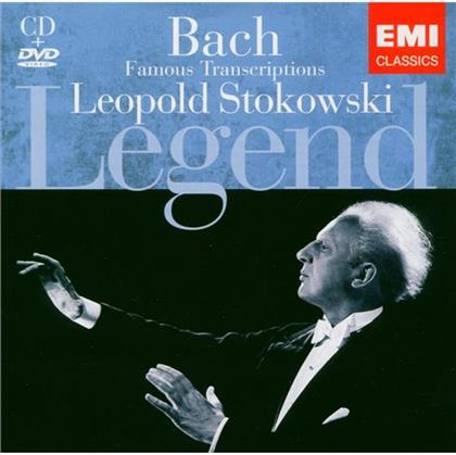 Leopold Stokowski & Johann Sebastian Bach (1685-1750) - Transcriptions (2 CDs + DVD)