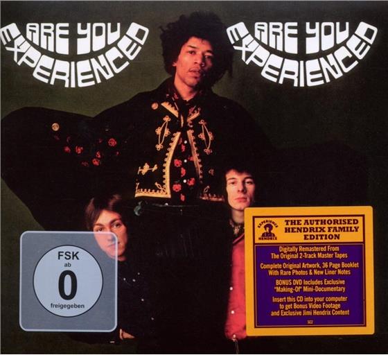 Jimi Hendrix - Are You Experienced (Re-Release, Remastered, CD + DVD)