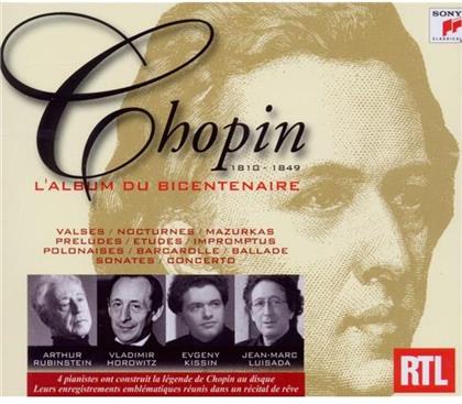 --- & Frédéric Chopin (1810-1849) - Chopin - L'album Du Bicentenaire (5 CDs)