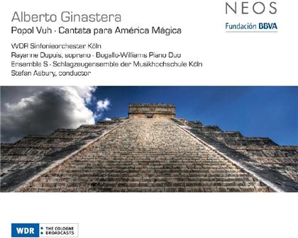 Asbury Stefan / Ensemble S/Wdr So Köln & Alberto Ginastera (1916-1983) - Popol Vuh Cantata Para America Magica (SACD)