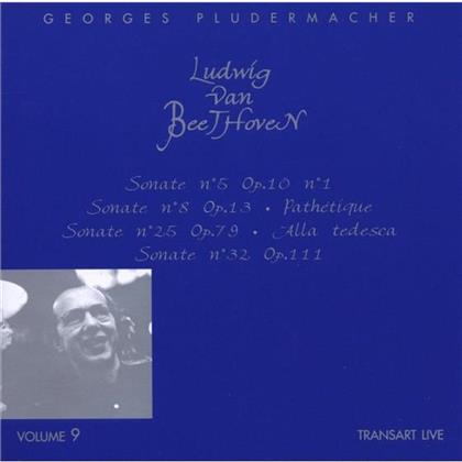Georges Pludermacher & Ludwig van Beethoven (1770-1827) - Sonates No5 Op. 10/No8 Op.13 Pathetique