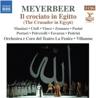 Villaume Emmanuel / La Fenice & Giacomo Meyerbeer (1791-1864) - Crociato In Egitto (3 CDs)