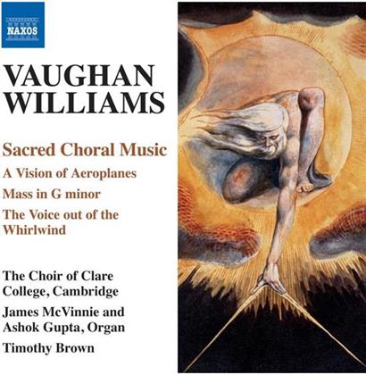 Brown Timothy / Clare College Choir Cam. & Ralph Vaughan Williams (1872-1958) - Sacred Choral Music - Messe / Te Deum /
