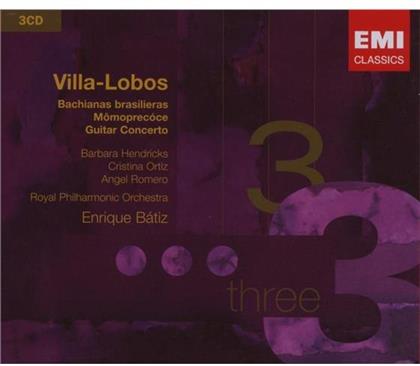 Enrique Bátiz & Heitor Villa-Lobos (1887-1959) - Bachianeas Braseleiras (3 CDs)