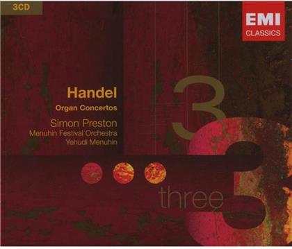 Sir Yehudi Menuhin & Georg Friedrich Händel (1685-1759) - Organ Concertos (3 CDs)