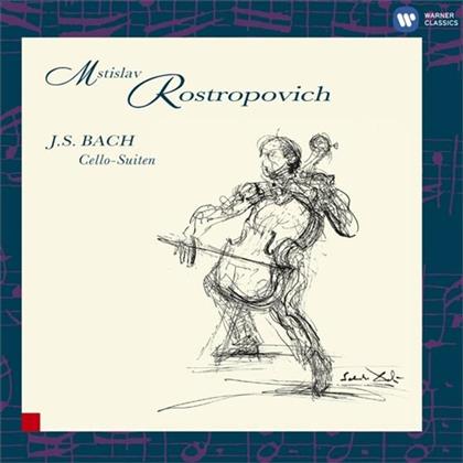 Mstislav Rostropovitsch & Bach J S - Cello Suiten 1-6 (2 CDs)