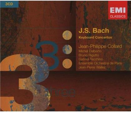 Jean-Pierre Wallez & Johann Sebastian Bach (1685-1750) - Keyboard Concertos (3 CDs)