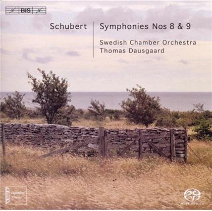 Dausgaard Thomas / Swedish Chamber Orch. & Franz Schubert (1797-1828) - Sinf. 8 & 9 (SACD)