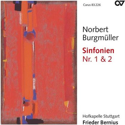 Bernius Frieder / Hofkapelle Stuttgart & Burgmueller Norbert (1810 - 1836) - Symphonien 1 & 2