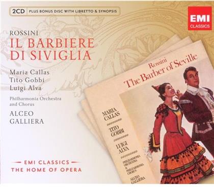 Gioachino Rossini (1792-1868), Alceo Galliera, Maria Callas, Luigi Alva & Tito Gobbi - Il Barbiere Di Siviglia (2 CD)