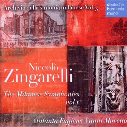 Vanni Moretto & Niccolo Zingarelli - Mailänder Sinfonien 1-4