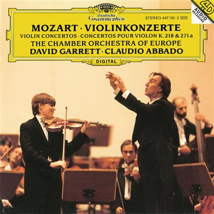 Wolfgang Amadeus Mozart (1756-1791), Claudio Abbado, David Garrett & Chamber Orchestra Of Europe - Violinkonzerte K 218 & K 271a