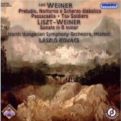 Kovac Lazlo / So North Hungary & Laszlo Weiner - Passacaglia, Preludio Notturno