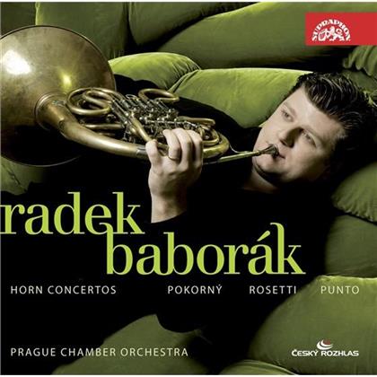 Radek Baborak & Rosetti / Pokorny / Punto - Hornkonzerte