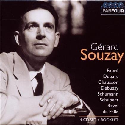 Gerard Souzay & Duparc / Faure / Ravel U.A. - Duparc, Faure, Ravel, U.A. (4 CDs)