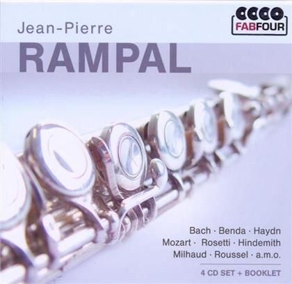 Jean-Pierre Rampal & --- - Bach, Benda, Haydn, Milhaud (4 CDs)