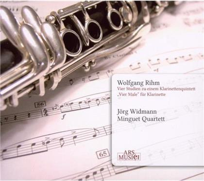 Widmann Joerg, Klarinette & Wolfgang Rihm (*1952) - Male (4), Studien Zu Einem Klar.Quintett