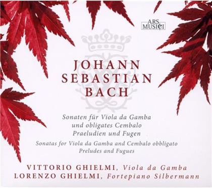 Ghielmi Vittorio / Ghielmi Lorenzo & Johann Sebastian Bach (1685-1750) - Sonate Fuer Viola Da Gamba & Obl.Cembalo