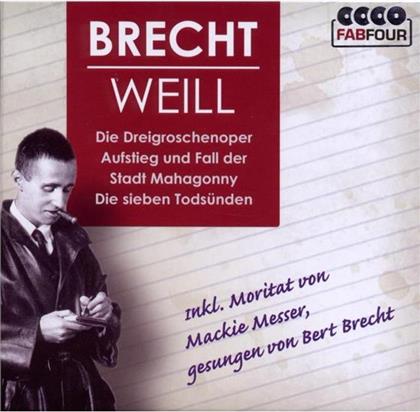 --- & Kurt Weill (1900-1950) - Aufstieg & Fall Der Stadt Mahagoni (4 CDs)