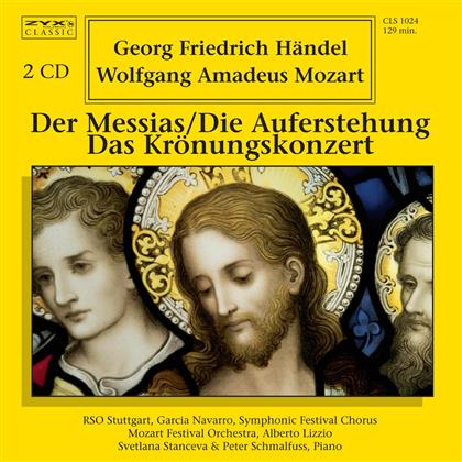 --- & Händel G.F./Mozart W.A. - Messias-Auferstehung-Krönungsk (2 CD)
