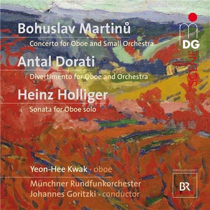 Kwak / Münchner Rundfunkorchest & Martinu / Holliger / Dorati - Oboenkonzerte (SACD)