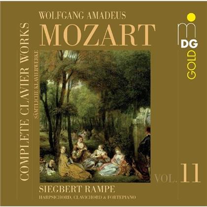 Siegbert Rampe & Wolfgang Amadeus Mozart (1756-1791) - Sämtliche Clavierwerke Vol. 11