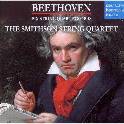 Smithson String Quartet & Ludwig van Beethoven (1770-1827) - The Six String Quartets, Op.18 (2 CDs)