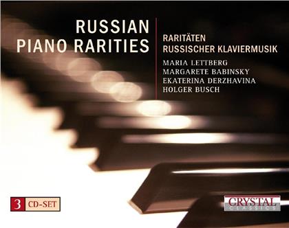 Lettberg / Babinsky & Scriabin/Medtner/Rachmaninoff/Schostak. - Raritäten Russ. Klaviermusik (3 CDs)