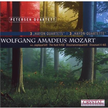 Petersen Quartett & Wolfgang Amadeus Mozart (1756-1791) - Streichquartett Kv58,421,465