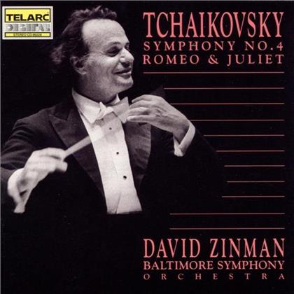 Zinman David / Baltimore Symphony & Peter Iljitsch Tschaikowsky (1840-1893) - Symphony No 4 / Romeo & Juliet