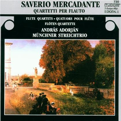 András Adorján & Saverio Mercadante (1795-1870) - Flötenquartette
