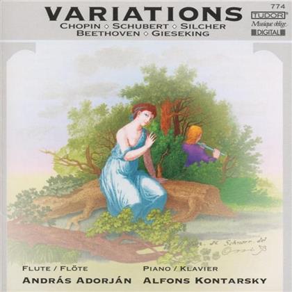 Adorjan Andras / Kontarsky & Beethoven/Schubert/Silcher/Chopin - Variationen