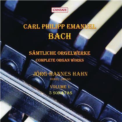 Jörg-Hannes Hahn & Carl Philipp Emanuel Bach (1714-1788) - Complete Organ Works Vol. 1