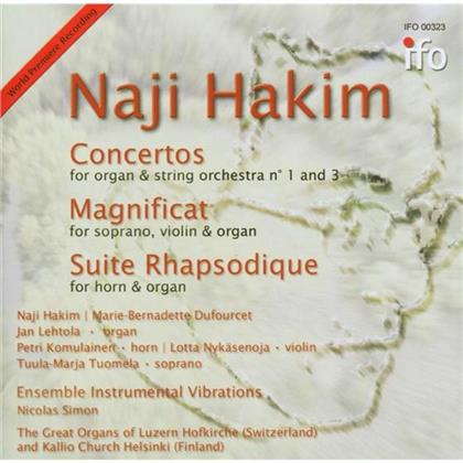 Hakim Naji / Dufourcet & Naji Hakim - Concertos / Magnificat / Rapsodique