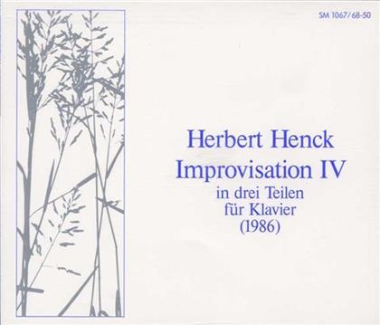 Herbert Henck & Herbert Henck - Improvisation IV (2 CDs)