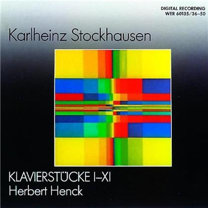 Herbert Henck & Karlheinz Stockhausen (1928-2007) - Klavierstücke I - XI (2 CDs)