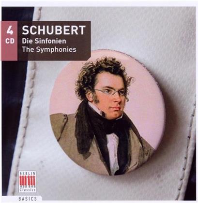 Franz Schubert (1797-1828), Herbert Blomstedt & Staatskapelle Dresden - The Symphonies (4 CDs)