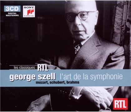 George Szell, Wolfgang Amadeus Mozart (1756-1791), Johannes Brahms (1833-1897), Franz Schubert (1797-1828) & The Cleveland Orchestra - L'art De La Symphonie (3 CDs)