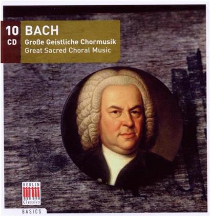 --- & Johann Sebastian Bach (1685-1750) - Great Sacred Choral Music (10 CDs)