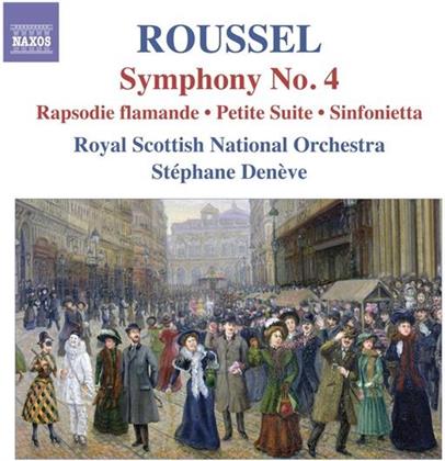 Deneve Stephane / Royal Scottish Nat.Or. & Albert Roussel (1869-1937) - Sinf.4 / Sinfonietta